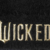 WICKED Movie Soft Fuzzy Cuff Beanie Black