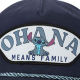 Disney Stitch Vintage Rope Curved Bill Snapback