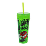 Minecraft Creep x Mojang 3D Molded Drip 24 oz. Acrylic Tumbler