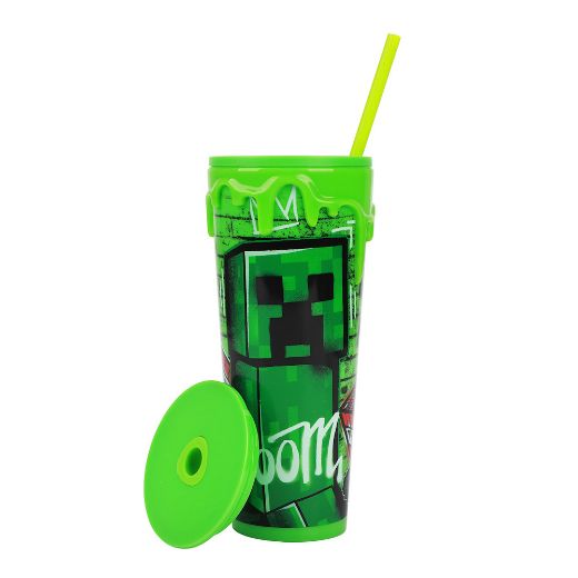 Minecraft Creep x Mojang 3D Molded Drip 24 oz. Acrylic Tumbler