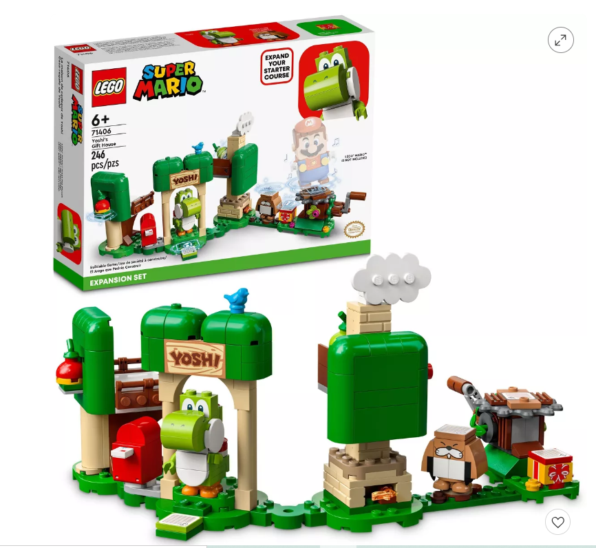 LEGO Super Mario Yoshi's Gift House Expansion Set 71406 Building Kit