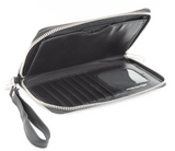 Wonder Woman Logo/Stripe Red/Yellows/Blue - Pull Around Wallet