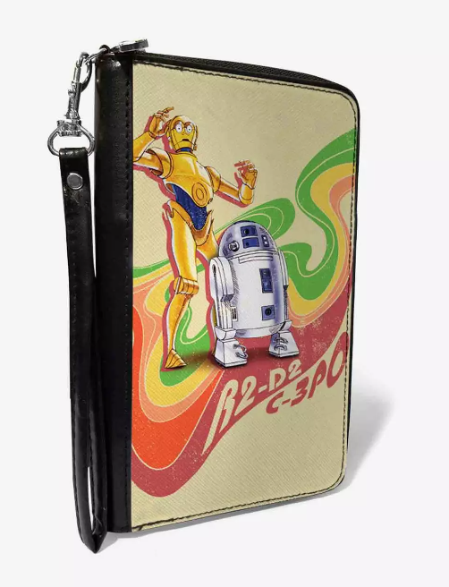Star Wars DROIDS R2-D2 and C-3PO Pull Around Wallet