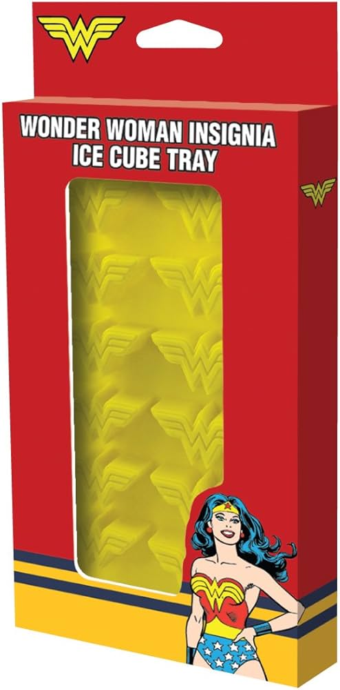 DC Comics' Wonder Woman Insignia Ice Cube Tray