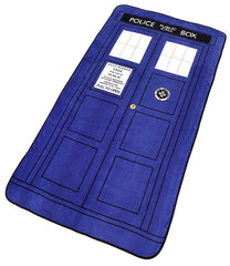 Doctor Who Classic Tardis Throw Blanket