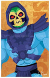 Masters of the Universe Skeletor Comic-Style Print 11" x 17"
