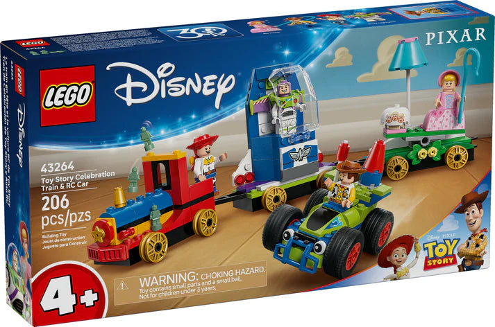 Lego Disney Pixar's Toy Story Celebration Train and RC Cars  43262