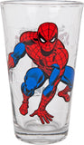 Marvel Comics Vintage Style Spider-Man Drinking Glass (ToonTumbler)