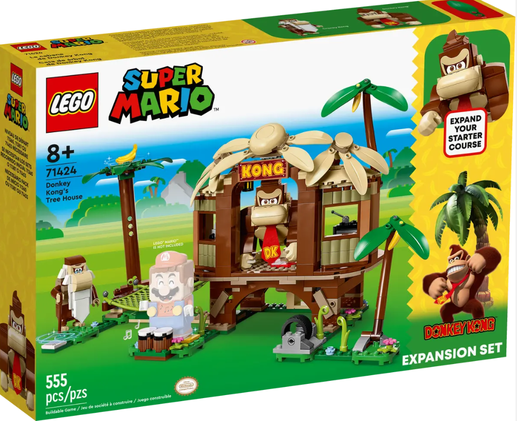 LEGO Super Mario DONKEY KONG Hut Expansion Set 71424 Building Kit