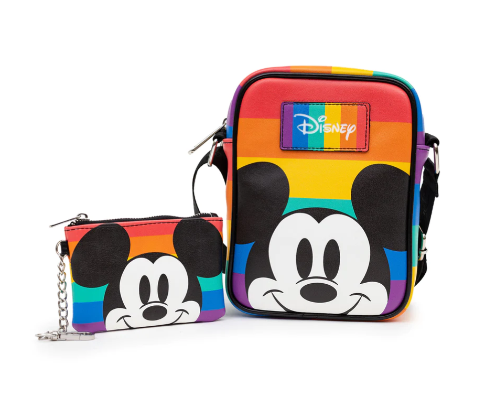 Disney Mickey Mouse Pride Crossbody Bag w/ Wallet