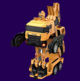 Excavatin' Moto Radio Controlled Transforming Excavator Robot