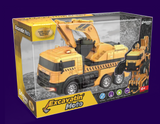 Excavatin' Moto Radio Controlled Transforming Excavator Robot