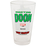 Marvel Comics Vintage Style Toon Tumbler Dr. Doom Pint Glass