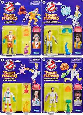Set of 4, The Real Ghostbusters with Fright Features