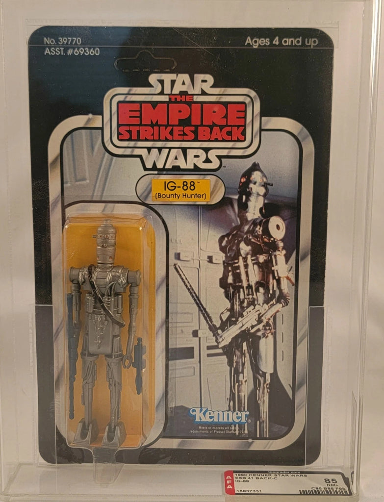 Star Wars Vintage ESB  IG-88  AFA 85