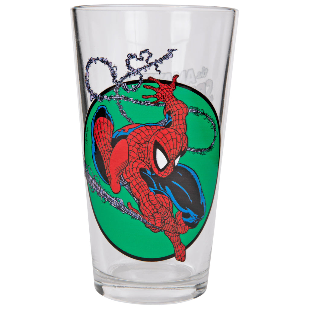 Marvel Comics Vintage Style Toon Tumbler Spider-Man Pint Glass (McFarlane)