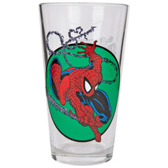Marvel Comics Vintage Style Toon Tumbler Spider-Man Pint Glass (McFarlane)