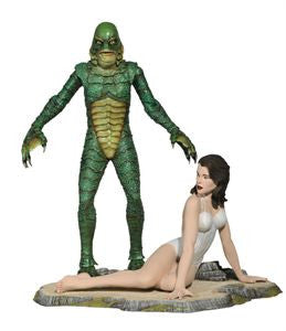 Universal Monsters Retro Diamond Select Deluxe Figure - Creature from the Black Lagoon