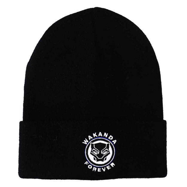 Bioworld Marvel Black Panther Wakanda Cuff Beanie Cap