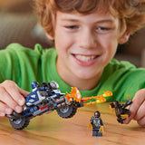 Lego Marvel Avengers Captain America: Outrider's Attack Building Kit 76123 (167 Pieces)