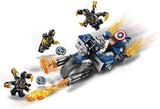 Lego Marvel Avengers Captain America: Outrider's Attack Building Kit 76123 (167 Pieces)