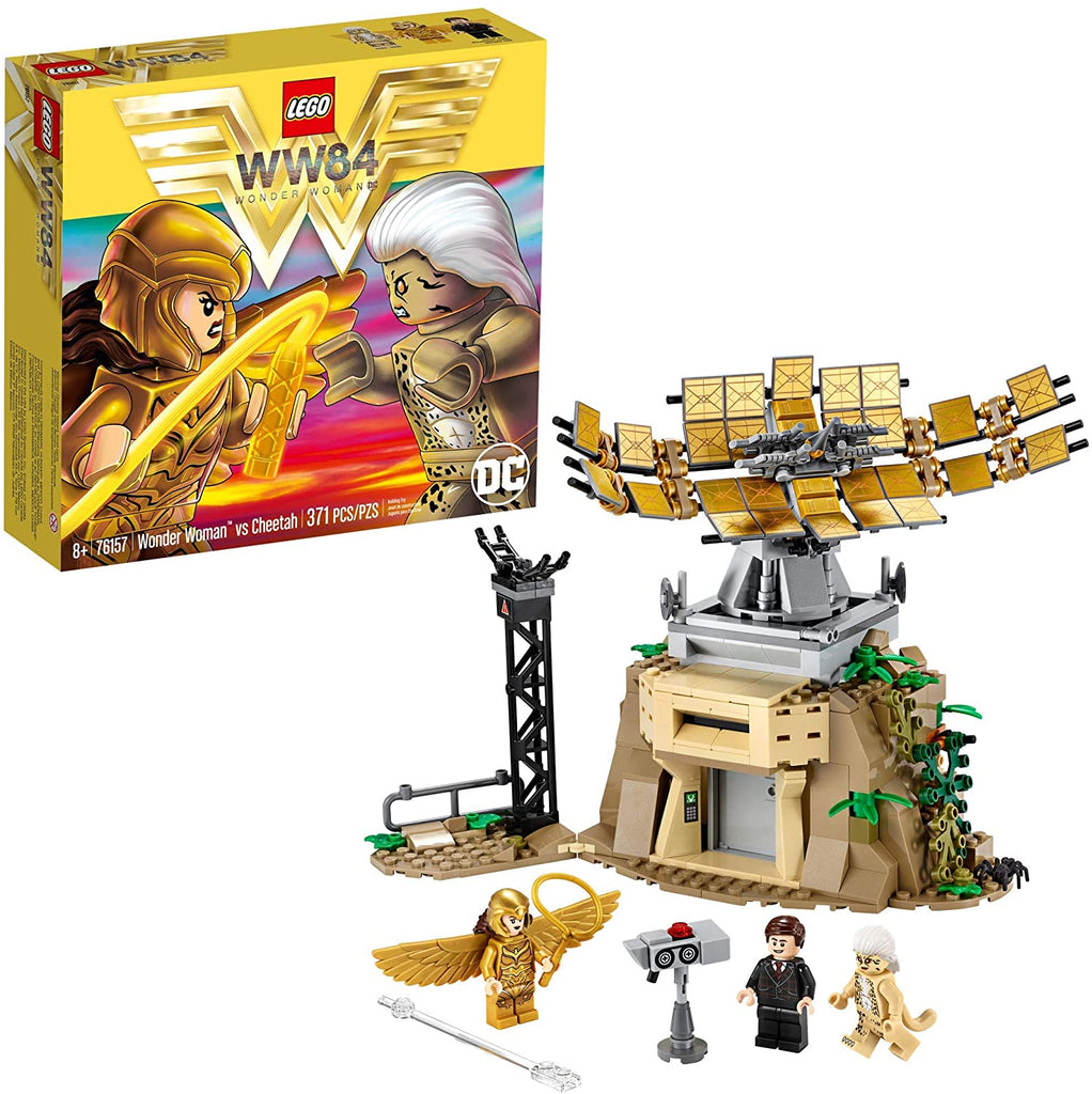 Lego DC Wonder Woman vs Cheetah WW 84 Building Kit 76157 (371 Pieces)