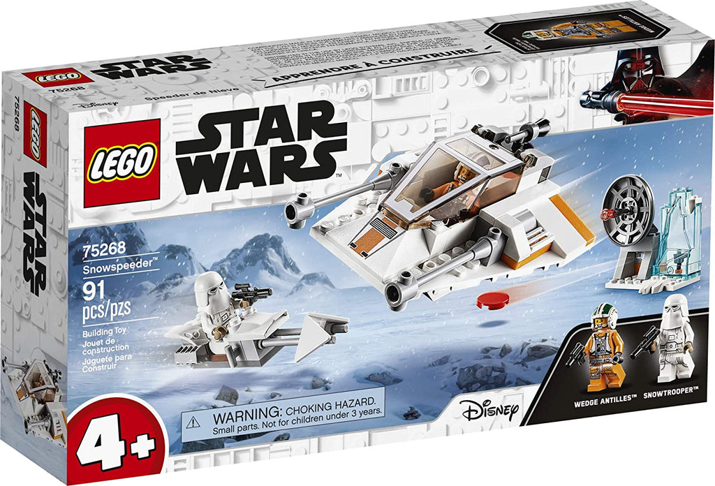 Lego Disney Star Wars Snowspeeder Building Kit 75268 (91 Pieces)