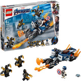Lego Marvel Avengers Captain America: Outrider's Attack Building Kit 76123 (167 Pieces)