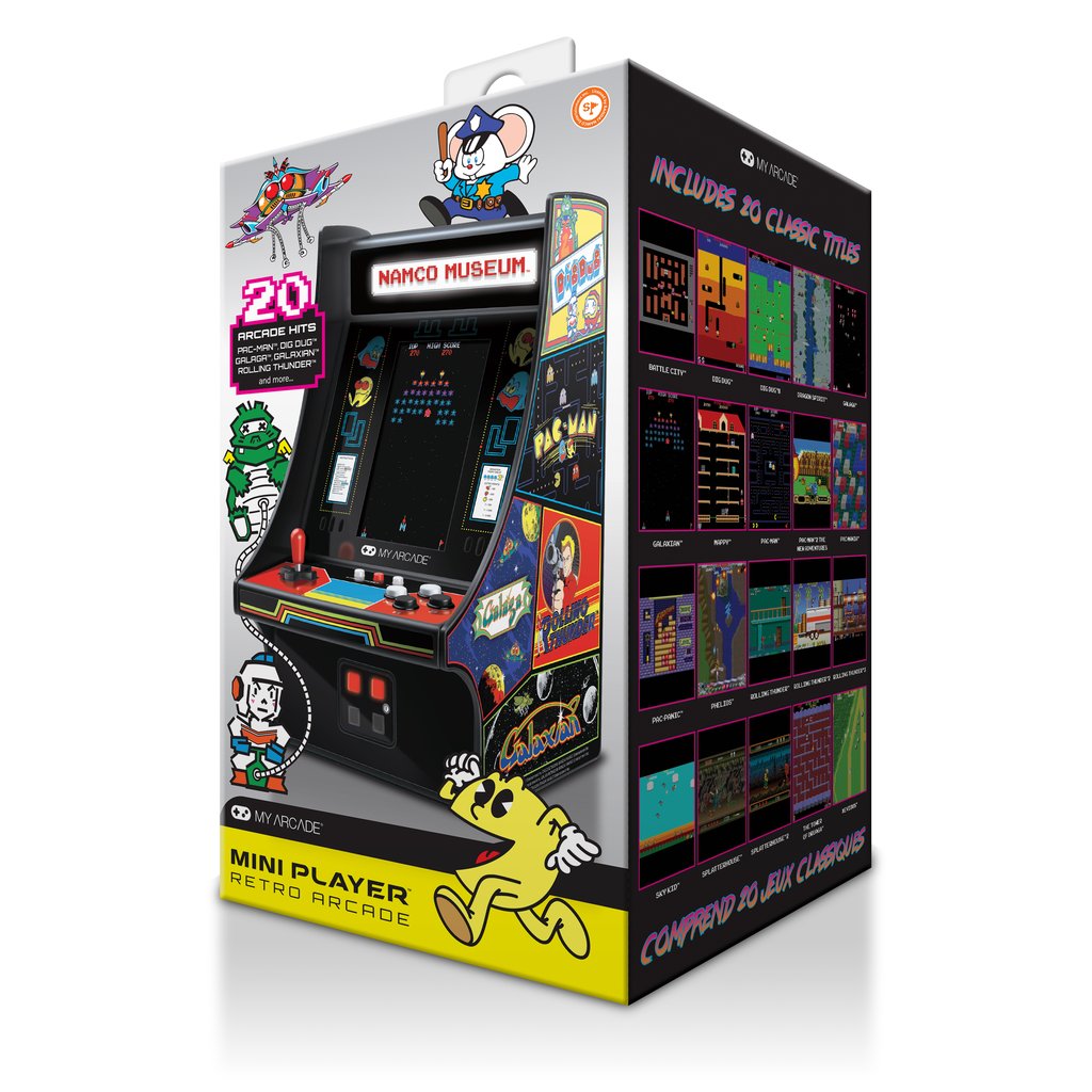 Namco Museum 10" Mini Player Retro Arcade