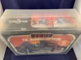 Vintage Star Wars ROTJ Tie Interceptor Vehicle CAS 80 MIB
