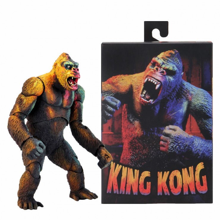 NECA Ultimate King Kong Illustrated 7 Inch Action Figure – Hollywood Heroes