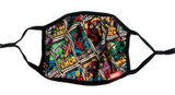 Marvel Comics Adjustable Face Cover Mask