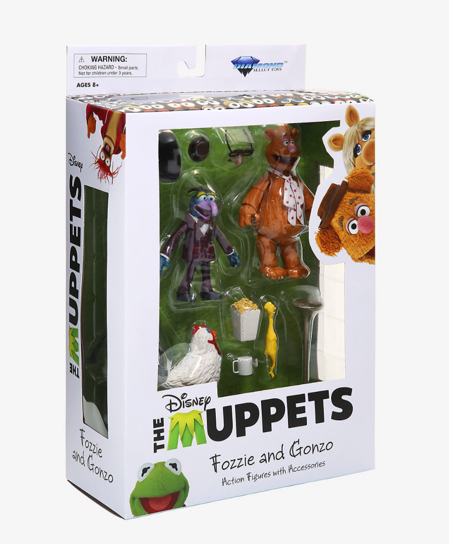 Diamond Select The Muppets Select Best of Series Fozzie & Gonzo Action –  Hollywood Heroes