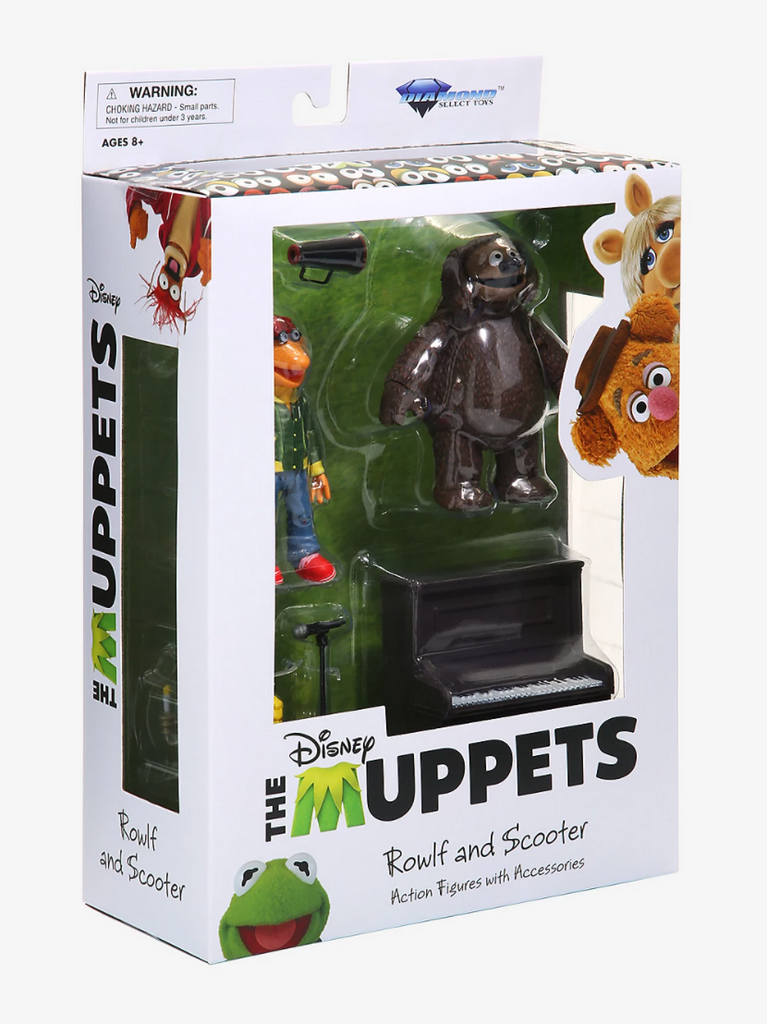 Diamond Select The Muppets Select Best of Series Rowlf & Scooter Action Figure Set