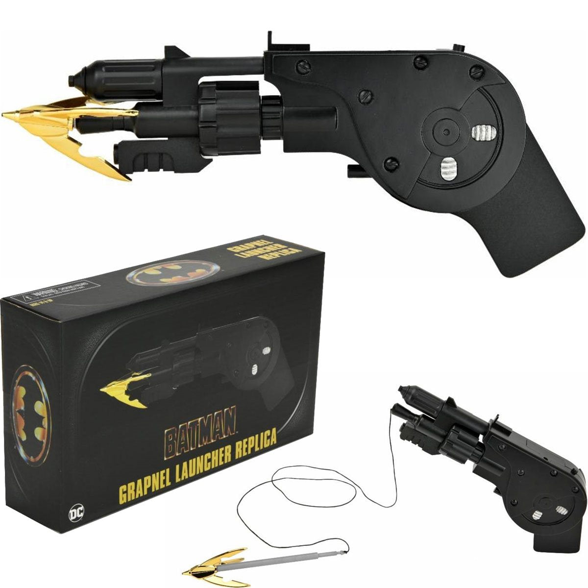 NECA BATMAN 1989 Grapnel Launcher Prop Replica – Hollywood Heroes