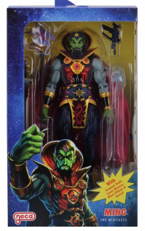 NECA Defenders of the Earth Ming the Merciless 7" Action Figure