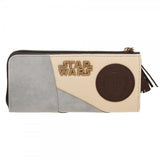Star Wars Rey L-Zip Wallet With Badges and Charms