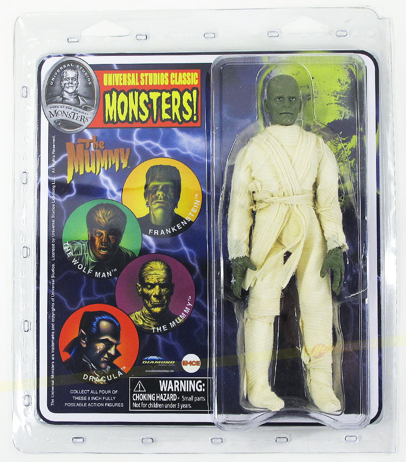 Universal Monsters Retro Diamond Select Figure - The Mummy – Hollywood  Heroes