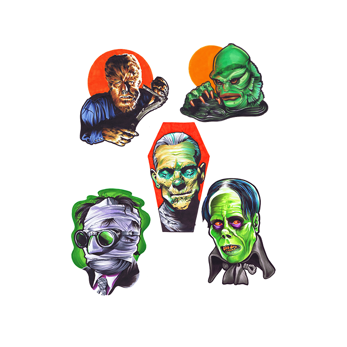 Universal Classic Monsters Wall Decor Series 1